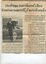Newspaper cutting about blindness related activities or people