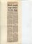 Newspaper cutting about blindness related activities or people
