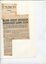 Newspaper cutting about blindness related activities or people