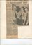 Newspaper cutting about blindness related activities or people
