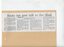 Newspaper cutting about blindness related activities or people