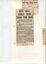 Newspaper cutting about blindness related activities or people