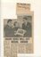 Newspaper cutting about blindness related activities or people