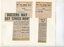 Newspaper cutting about blindness related activities or people