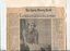 Newspaper cutting about blindness related activities or people