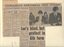 Newspaper cutting about blindness related activities or people