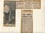 Newspaper cutting about blindness related activities or people