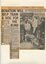 Newspaper cutting about blindness related activities or people