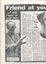 Newspaper cutting about blindness related activities or people