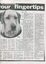 Newspaper cutting about blindness related activities or people