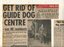 Newspaper cutting about blindness related activities or people