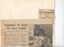 Newspaper cutting about blindness related activities or people