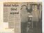 Newspaper cutting about blindness related activities or people