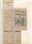 Newspaper cutting about blindness related activities or people