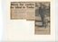 Newspaper cutting about blindness related activities or people