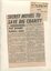 Newspaper cutting about blindness related activities or people