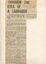Newspaper cutting about blindness related activities or people