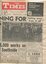Newspaper cutting about blindness related activities or people