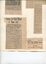 Newspaper cutting about blindness related activities or people