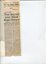 Newspaper cutting about blindness related activities or people