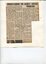 Newspaper cutting about blindness related activities or people