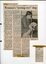 Newspaper cutting about blindness related activities or people