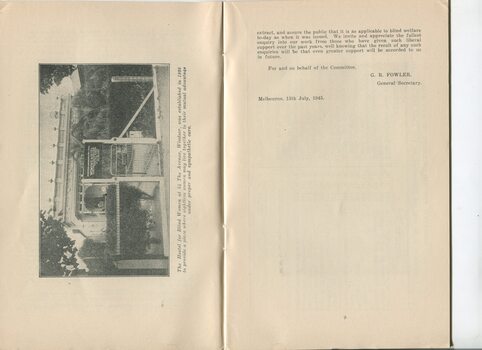 Image of Hostel for Blind Women in Windsor