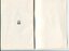 Blank pages with publisher emblem shown in black ink in middle of left side
