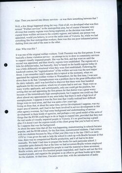Transcript of interview with Margaret Fialides