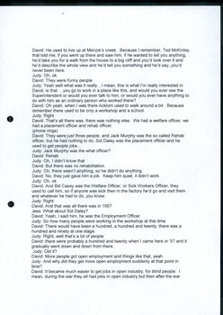 Transcript of Judith Buckrich interviewing David Blyth