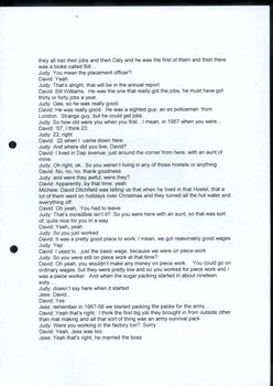 Transcript of Judith Buckrich interviewing David Blyth