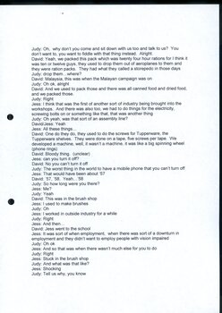 Transcript of Judith Buckrich interviewing David Blyth
