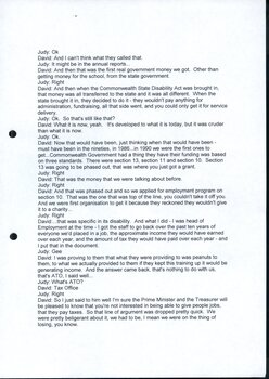 Transcript of Judith Buckrich interviewing David Blyth