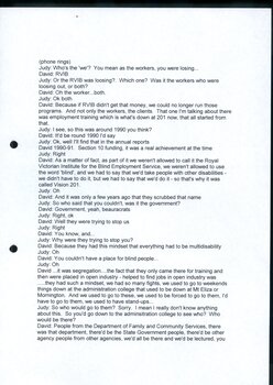 Transcript of Judith Buckrich interviewing David Blyth