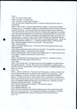 Transcript of Judith Buckrich interviewing David Blyth