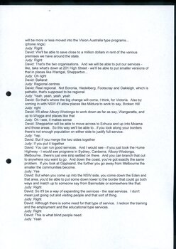 Transcript of Judith Buckrich interviewing David Blyth