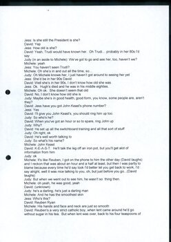 Transcript of Judith Buckrich interviewing David Blyth