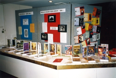 Display of LBA and BTBL audio books at ceremony