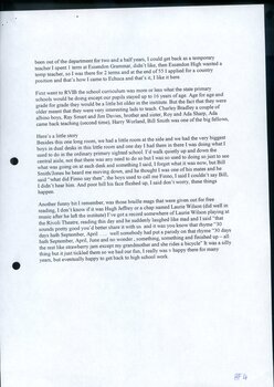 Transcript of interview with Harry Finlayson