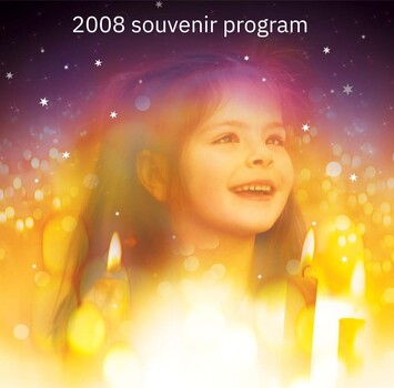 Front cover of 2008 Carols by Candlelight with Danijela