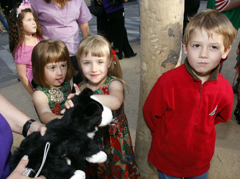 Carols launch: children who attended