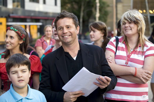 Carols launch: Nicholas Law and Steve Jacobs