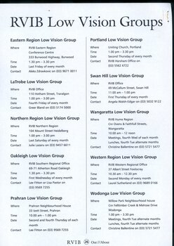 Digital version of Out and About newsletter