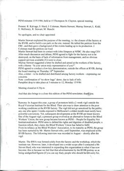 Transcript of PENI audio recording