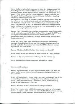 Transcript of PENI audio recording