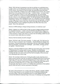 Transcript of PENI audio recording