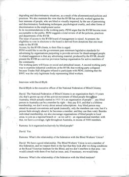 Transcript of PENI audio recording