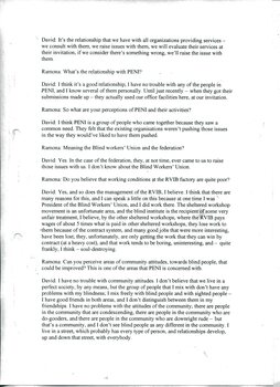 Transcript of PENI audio recording