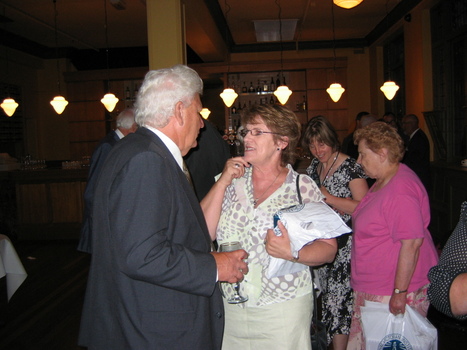 Audience at book launch