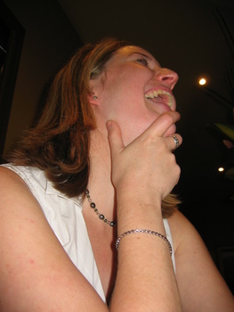 Csilla Kosa at the book launch